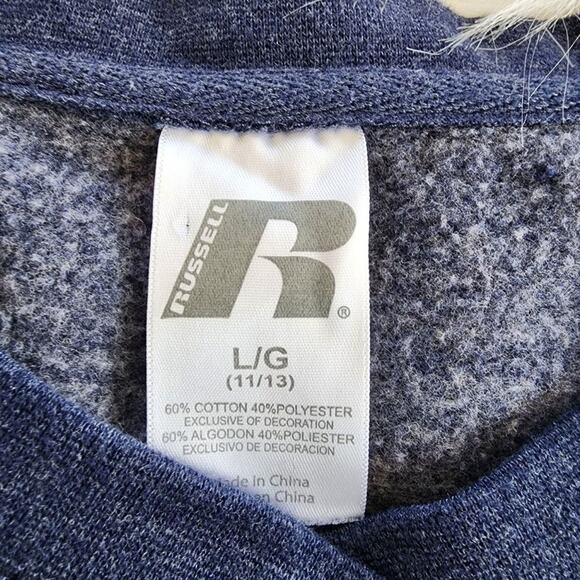 Russell Athletics Michigan University Wolverines graphic sweatshirt junior 11/13 - Picture 2 of 6